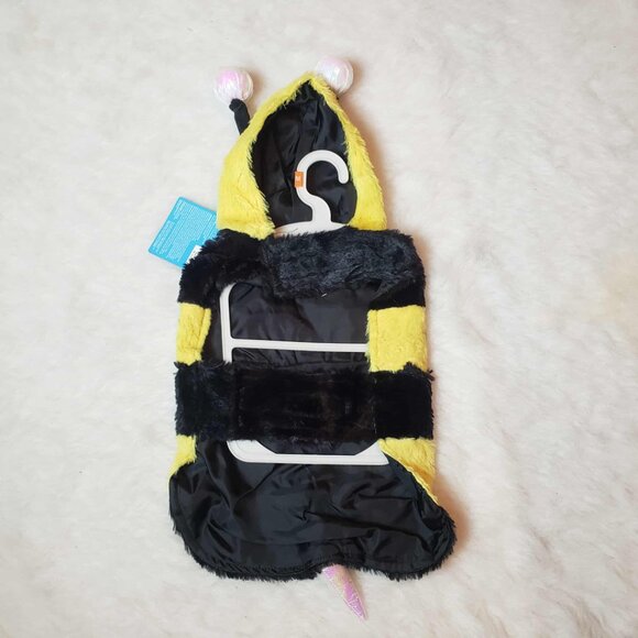 🐝Thrills & Chills Medium LED *Light-Up* BUMBLE BEE Pet Dog Halloween Costume - Picture 7 of 17